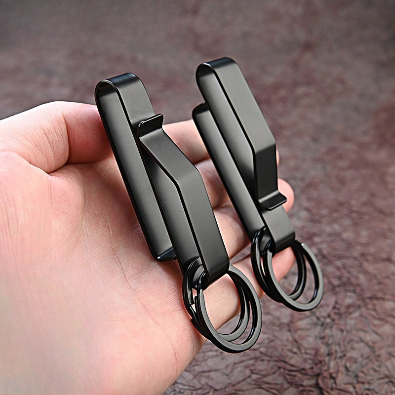 Edc Concealed Carry Belt - Stainless Steel Molle Waist Hook Key