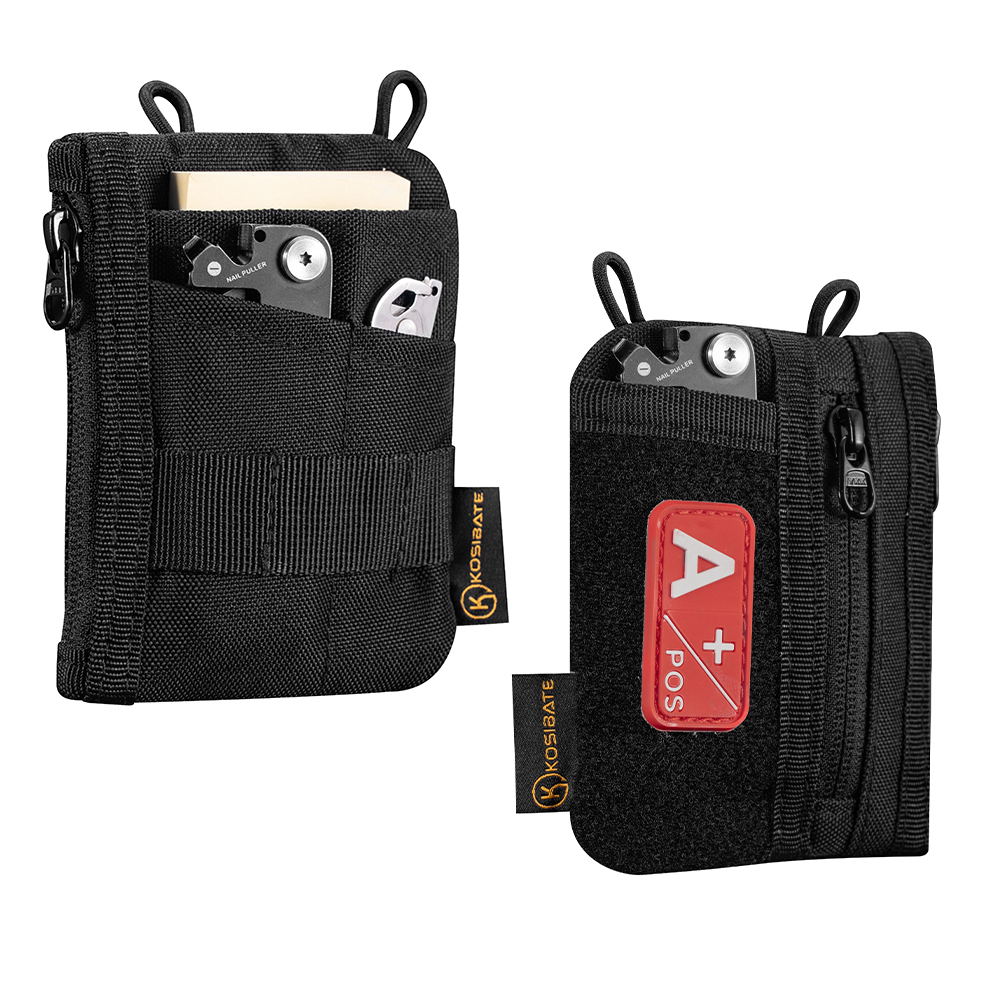 Edc Concealed Carry Bag - EDC Organizer Pouch with DIY Patches