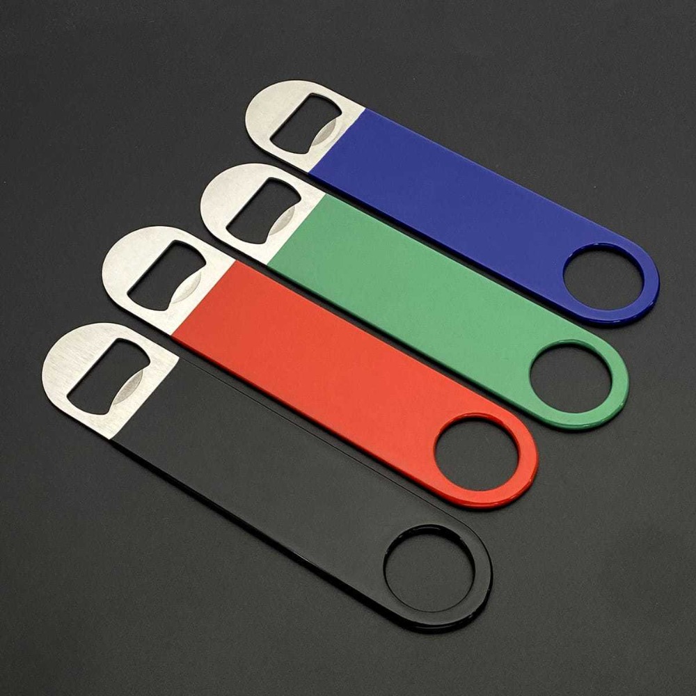 Bottle Opener Keyring - Bartender Beer Bottle Opener Flat Speed