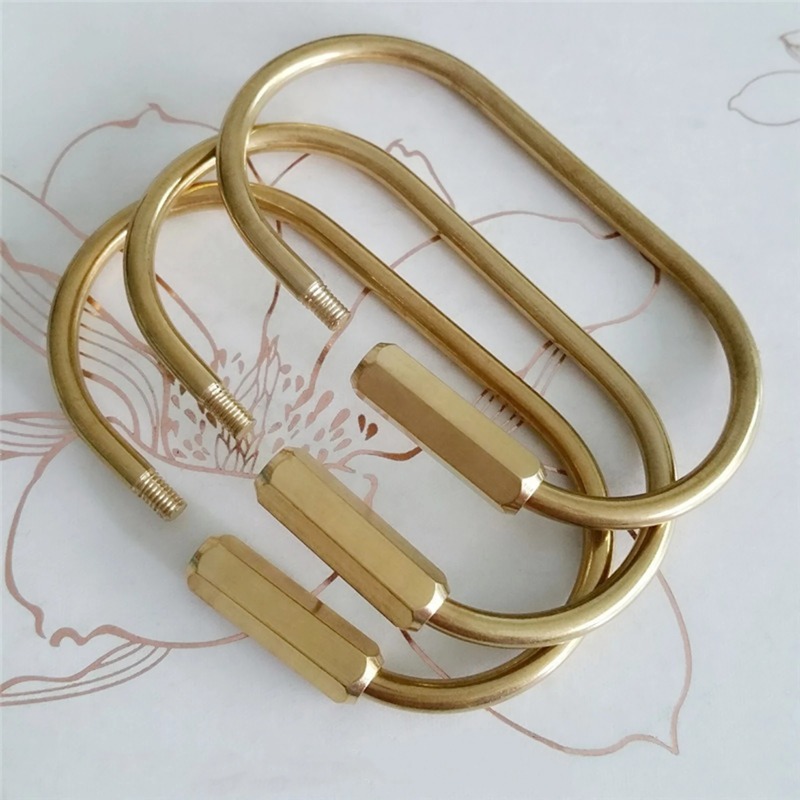 Solid Brass Screw Keychain D-S - огляд і ціна Edc Car Carry