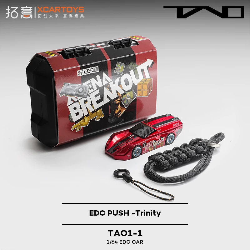 XCarToys 1/64 EDC PUSH Trinity - огляд і ціна Edc Car Carry