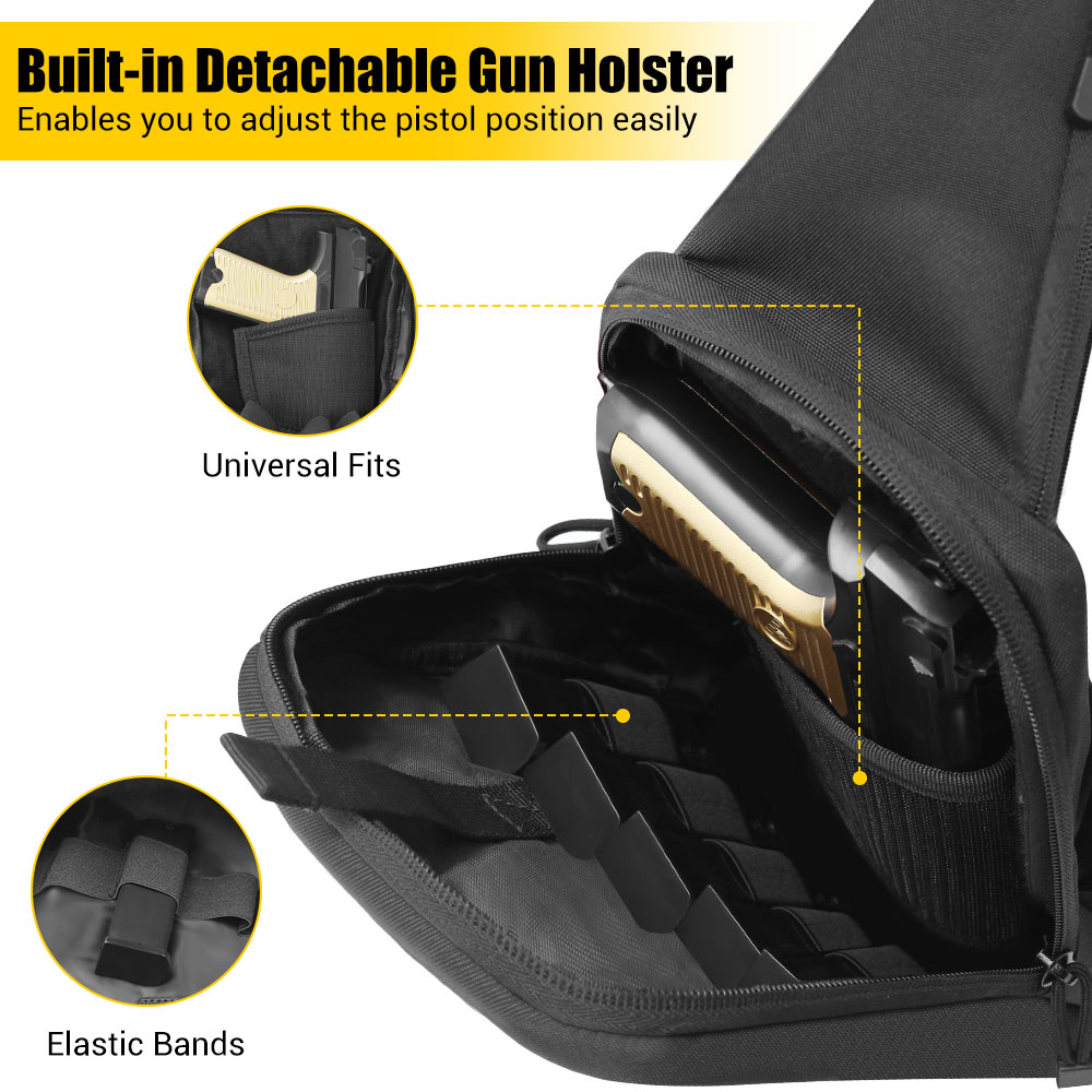 Tactical Pistol Gun Bag Concea - огляд і ціна Edc Concealed Carry Bag