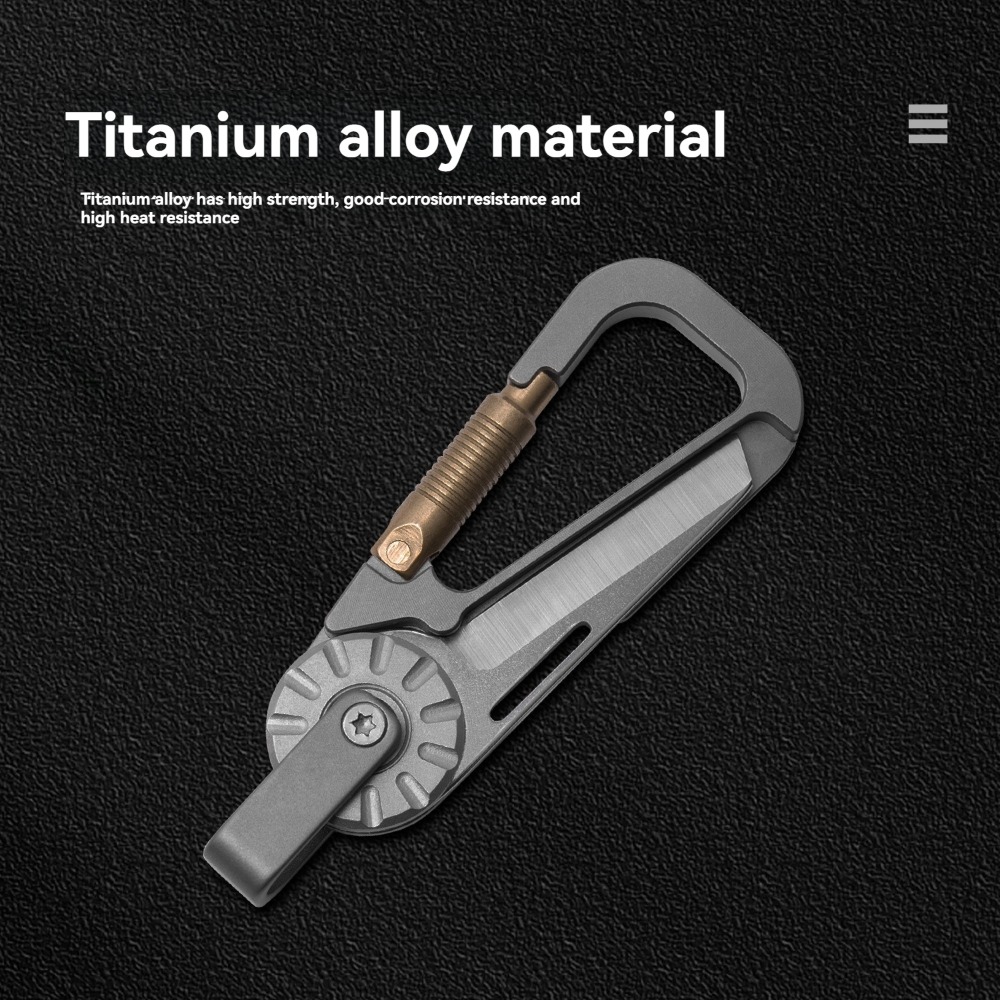 New Mini Titanium Alloy Keycha - огляд і ціна Edc Car Carry