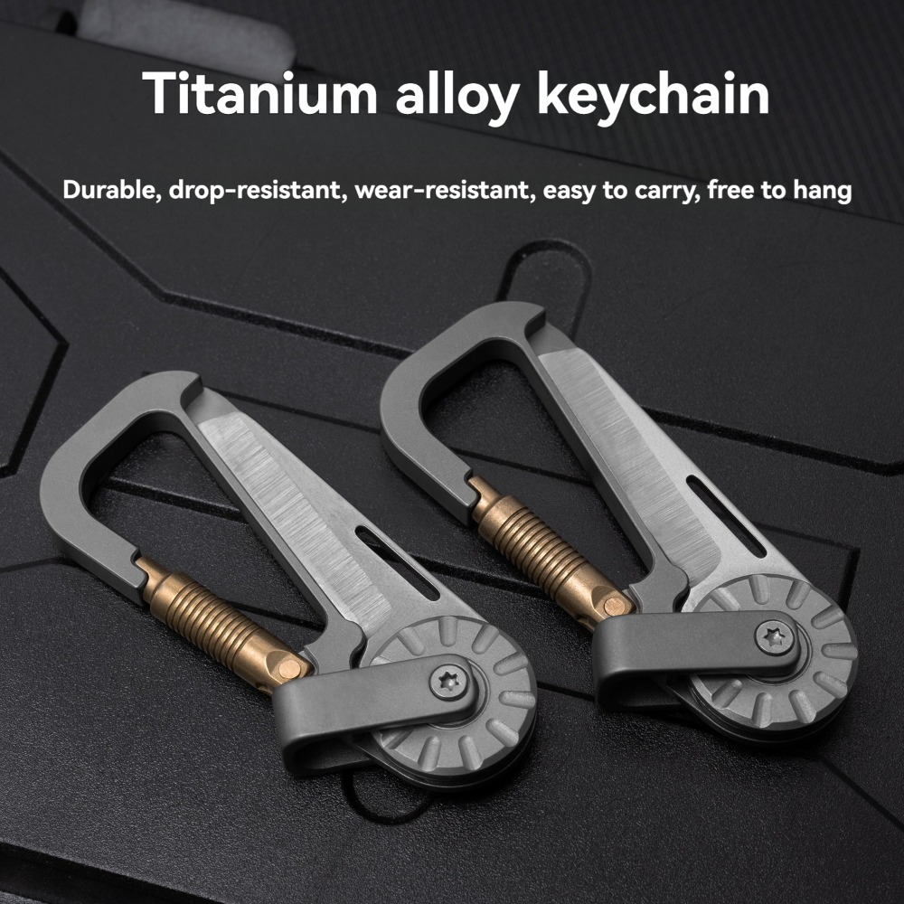 New Mini Titanium Alloy Keycha - огляд і ціна Edc Car Carry