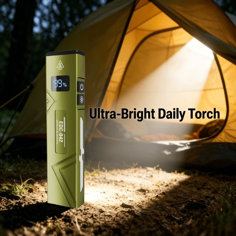 EDC Flashlight Rechargeable UV - огляд і ціна Edc Carry Clip