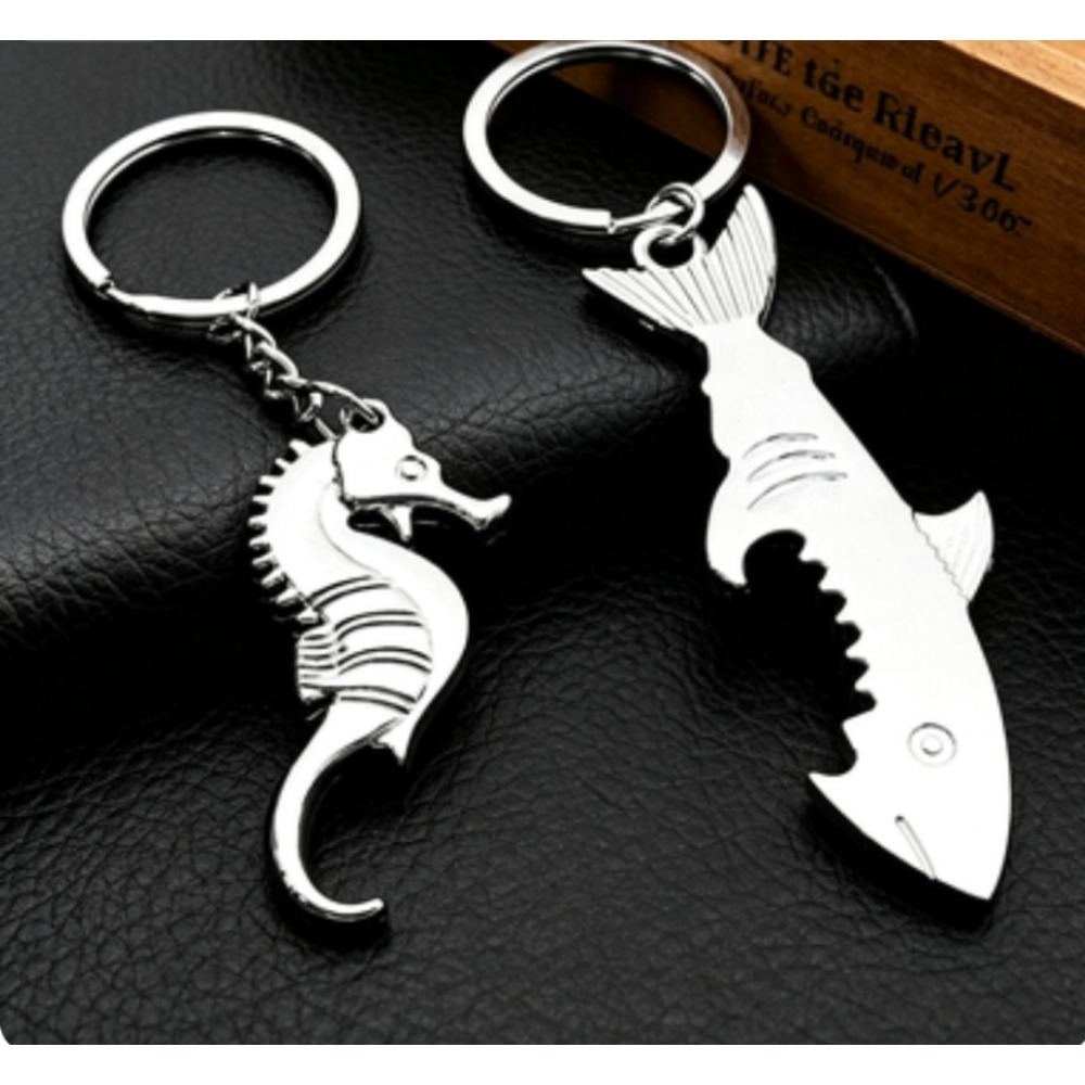 Metal Shark Keychain Bottle Fi - огляд і ціна Bottle Opener Keyring