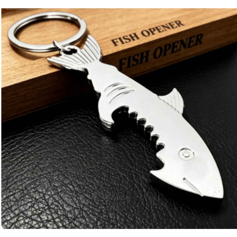 Metal Shark Keychain Bottle Fi - огляд і ціна Bottle Opener Keyring