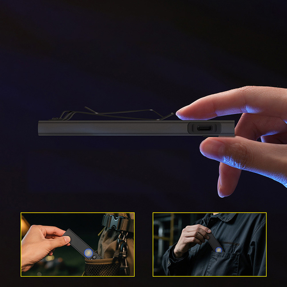 650 Lumen USB-C Flashlight Rec - огляд і ціна Edc Carry Clip