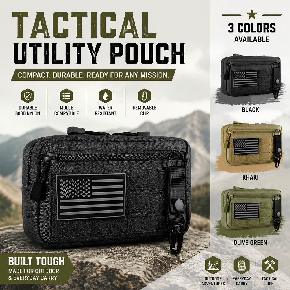 Tactical Molle EDC Pouch Outdo - огляд і ціна Edc Carry Pouch