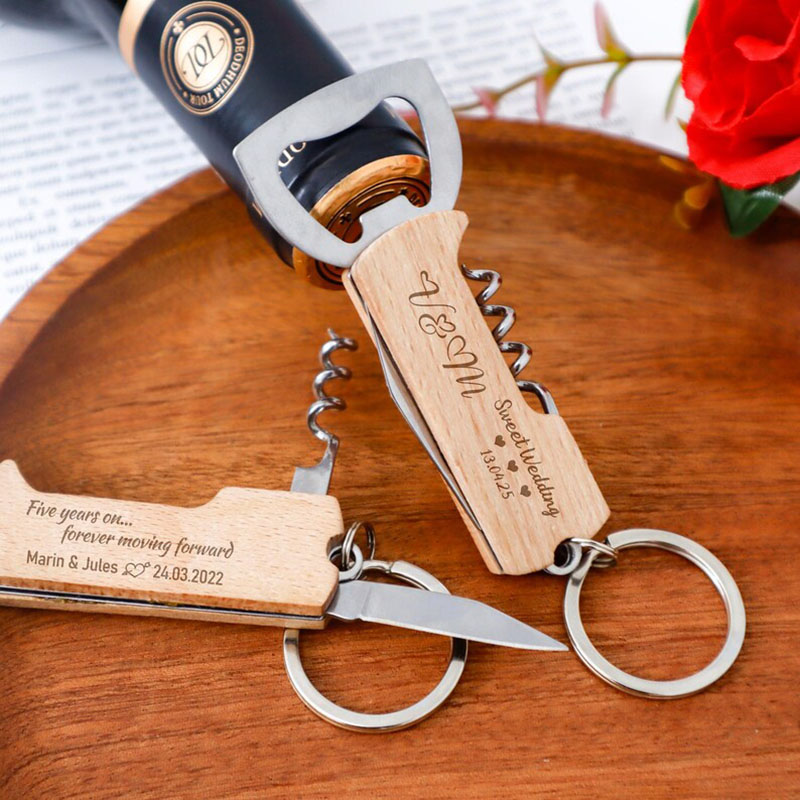 Custom Engraved Logo Bottle Op - огляд і ціна Bottle Opener Keyring