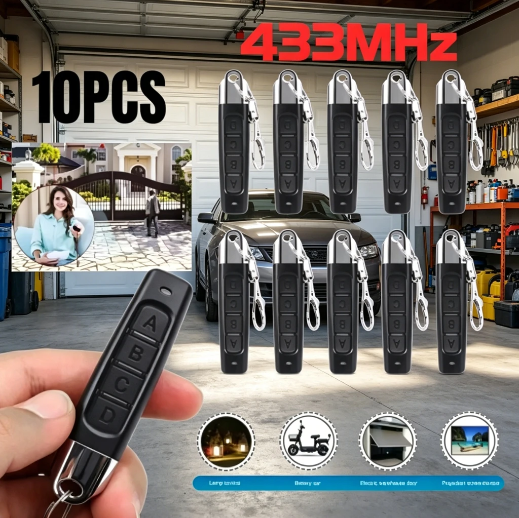 433MHz 4-Button Remote Control - огляд і ціна Bottle Opener Keyring