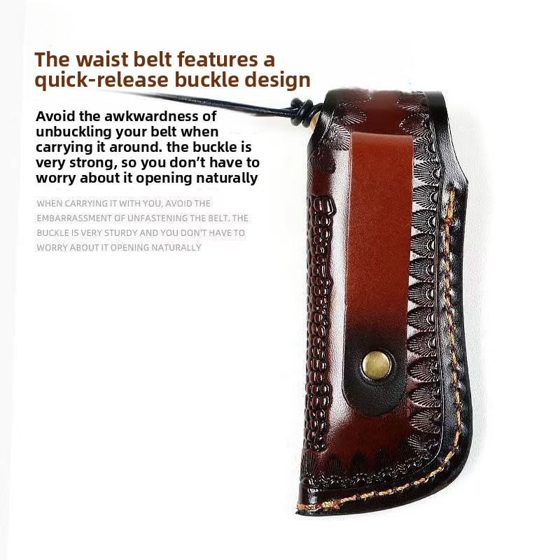 Pocket knife leather cover, le - огляд і ціна Edc Everyday Carry Knives