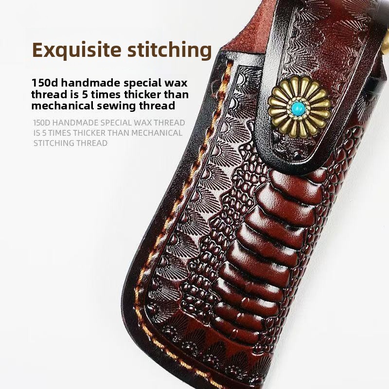 Pocket knife leather cover, le - огляд і ціна Edc Everyday Carry Knives