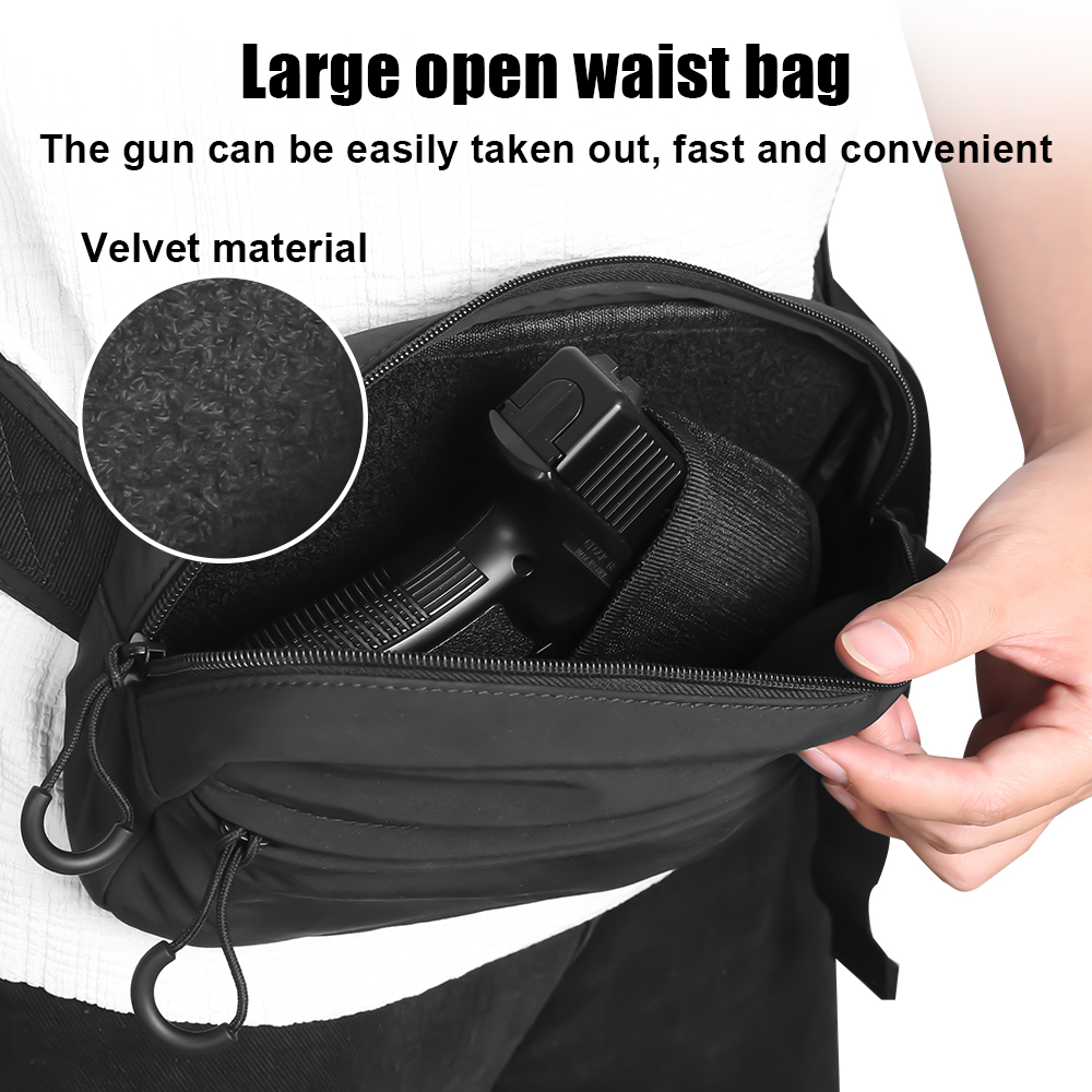 Tactical Crossbody Bag Pistol  - огляд і ціна Edc Concealed Carry Bag