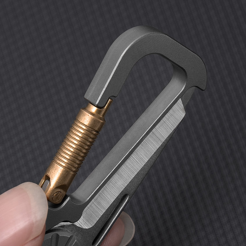Titanium Alloy Car Keychain fo - огляд і ціна Edc Car Carry