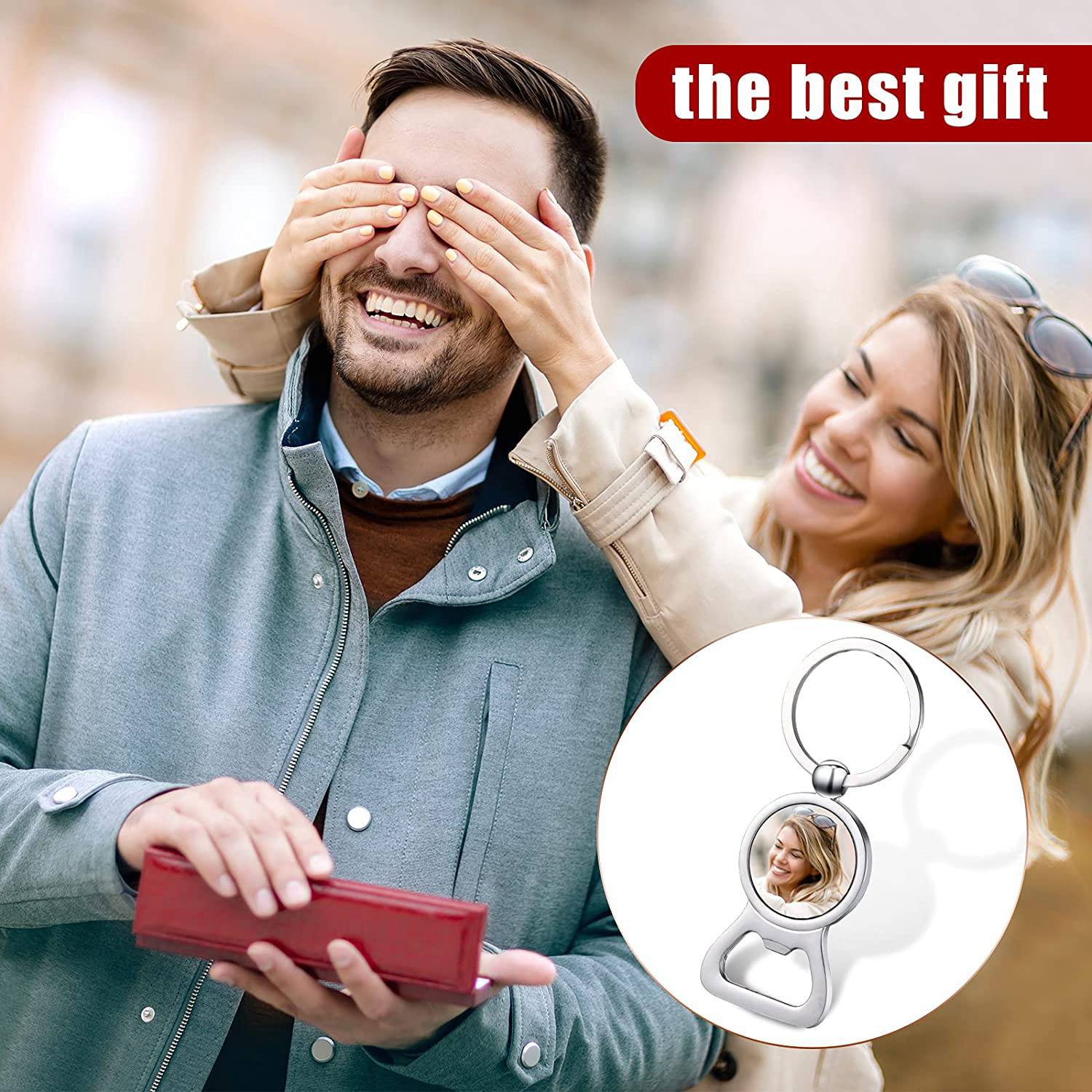 AED7-10 Pcs Sublimation Blank  - огляд і ціна Bottle Opener Keyring