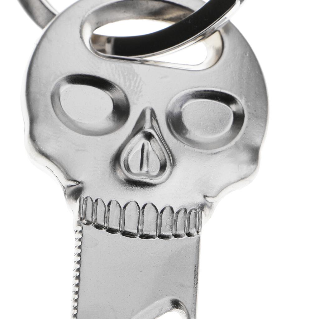 Metal Key Ring Punk Skull Keyc - огляд і ціна Bottle Opener Keyring